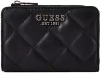 Guess Druckknopfb&ouml;rse Damen Juliet SLG Zip Around Card Case (SWQG) black