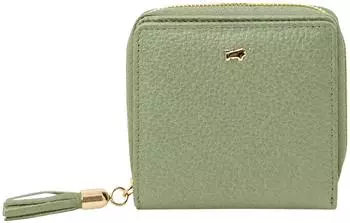 Braun B&uuml;ffel ALESSIA Rei&szlig;verschluss-Geldb&ouml;rse S, Leder, 6 Kartenf&auml;cher, gr&uuml;n, Damen
