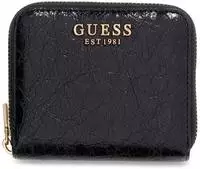 Guess Antonia SLG Zip Around Wallet S - Geldb&ouml;rse 4cc 11 cm (black) - Schwarz