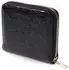 Guess Antonia Zip Around Wallet Small, schwarz, Damen