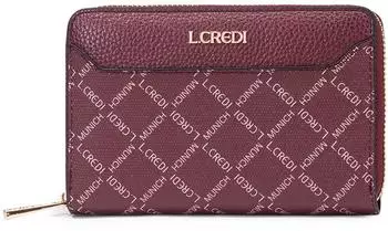 L.Credi Filiberta Zip Around Wallet Cherry Shade (1006066 444)