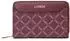 L.Credi Filiberta Zip Around Wallet Cherry Shade (1006066 444)