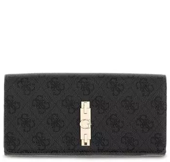 Guess Yvonne SLG Flap Organizer Geldb&ouml;rse Coal Logo
