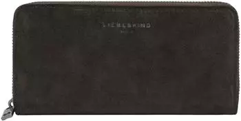 Liebeskind Sally L Geldb&ouml;rse Veloursleder, dunkelbraun (8932)