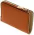 Guess Danielle SLG Zip Around Card Case, beige/ginger