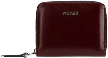 Picard Peakline 1 Geldb&ouml;rse Rindsleder, Damen, rot