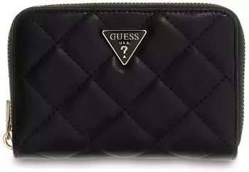 Guess Juliet SLG Medium Zip Around Geldb&ouml;rse, schwarz (SWQG)