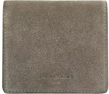 Liebeskind Ane S Geldb&ouml;rse, Veloursleder, beige