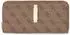 Guess Yvonne Logo SLG Large Zip Around Wallet, latte logo (SWSG)