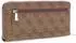 Guess Yvonne Logo SLG Large Zip Around Wallet, latte logo (SWSG)