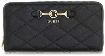 Guess Frances SLG Large Zip Around Wallet, schwarz (SWQG2241146)