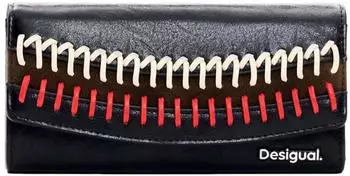 Desigual Mone Sonique Marina Long Wallet, schwarz, Damen