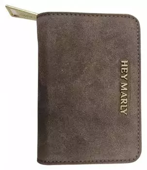 Hey Marly Sleek Petite Geldbörse Suede, Mocha (HM63-1006-S)