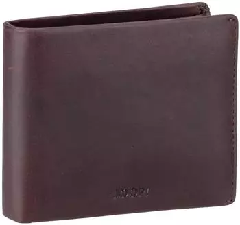 Joop! Cerratano Ninos Herren-Geldb&ouml;rse Billfold, dunkelbraun, Leder