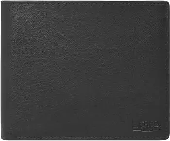 L.Credi George Wallet Leder schwarz RFID-Blocker (1003048 200)