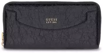Guess Antonia Zip Around Wallet L, schwarz (SLG)