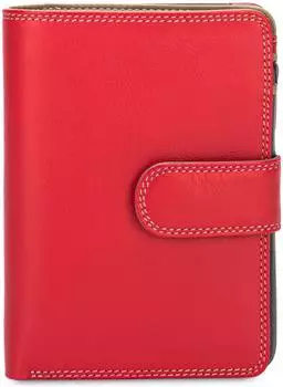 MyWalit Geldb&ouml;rse Leder, rot, 13cm (390-197)