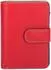 MyWalit Geldbörse Leder, rot, 13cm (390-197)