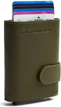 The Chesterfield Brand Bennett Cardholder Leder olivgr&uuml;n (C08.063302)