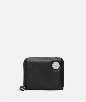 Liebeskind Ryker Geldb&ouml;rse M Echtleder 12,5cm schwarz (2180735_9999)