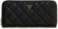 Guess Langb&ouml;rse Damen Juliet SLG Large Zip Around (SWQG) black SWQG24/56146/BLA