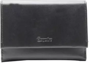 Esquire Silk Geldb&ouml;rse Leder, RFID-Schutz, schwarz, 13,5cm (128102_00)