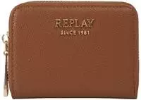 REPLAY Geldb&ouml;rse Zip Around Wallet Tan hellbraun - Hellbraun