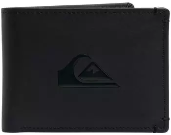 Quiksilver Miss Dollar RFID Leder Geldbörse, schwarz