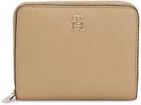 Tommy Hilfiger Geldb&ouml;rse "TH ICON MED ZA W/ FLAP SEASONAL" Damen Geldbeutel,
