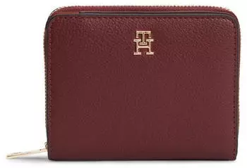 Tommy Hilfiger TH Icon Zip Aroud Wallet (AW0AW18758) velvet maroon