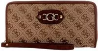 GUESS SWJG23 13146 SAMANTHA SLG LRG ZIP Brown - Beige