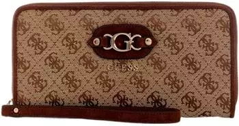 Guess Samantha SLG Zip Around Wallet, braun (SWJG2313146)