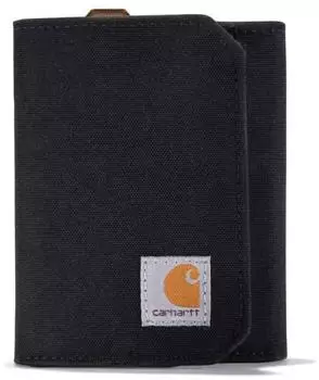 Carhartt Duck Trifold Geldb&ouml;rse, schwarz, unisex (B0000661-001-S000)