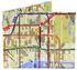 Klein & More Mighty Wallet nyc subway map