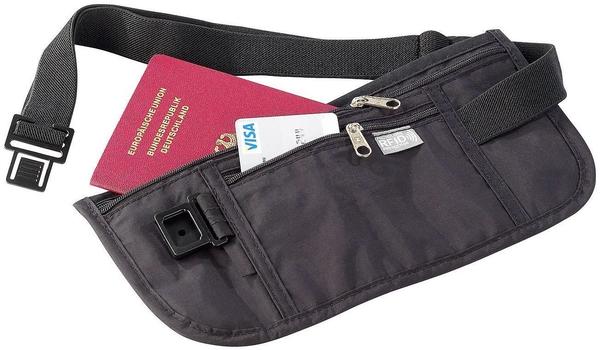 Semptec Enganliegende Urlaubs- & Reise Bauchtasche mit RFID-Blocker