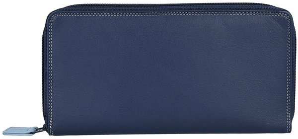 MyWalit Large Double Zip Around Purse royal (375)