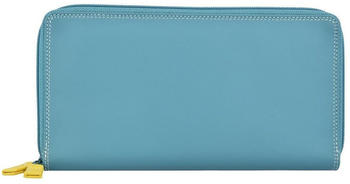MyWalit Large Double Zip Around Purse mint (375)