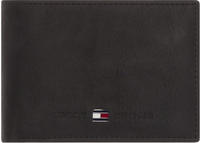 Tommy Hilfiger Geldb&ouml;rse "JOHNSON MINI CC FLAP COIN POCKET" aus hochwertigem Leder