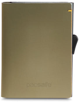 PacSafe RFidsafe Tec Slider Wallet utility green