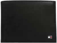 Tommy Hilfiger Geldb&ouml;rse "ETON CC FLAP AND COIN POCKET" aus weichem Leder