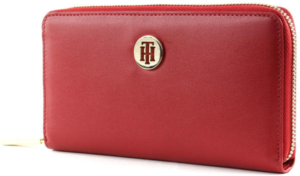 Tommy Hilfiger TH Smooth Large Zip Around haute red mix (AW0AW07119)
