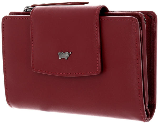 Braun Büffel Sofia Flap Zip Wallet oxblood (18153-815)