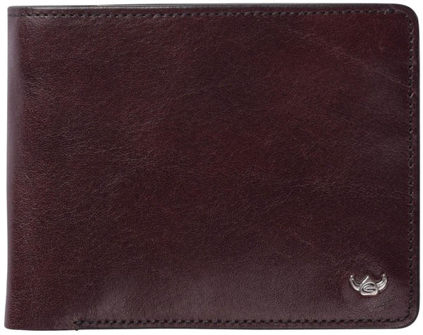 Golden Head Colorado Classic Billfold Wallet with Zipped Coin Compartment bordeaux (1350-05)