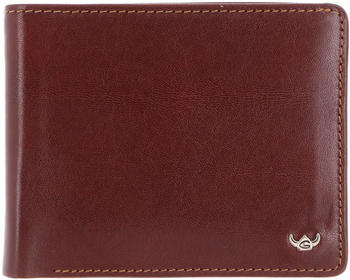 Golden Head Colorado Classic Billfold Wallet with Zipped Coin Compartment Tabacco (1350-05)