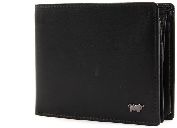 Braun Büffel Edition Wallet Quer & Keyfob Set black