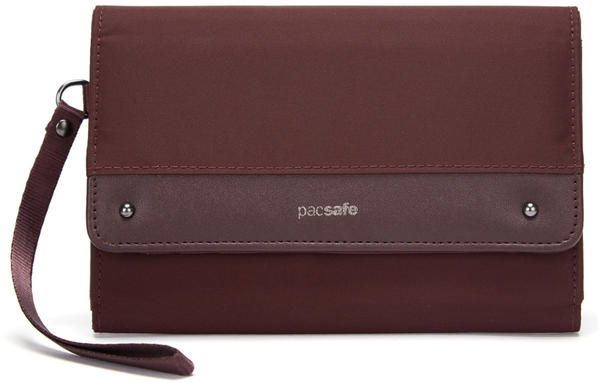 PacSafe RFIDsafe Clutch Wallet Women merlot (11015)