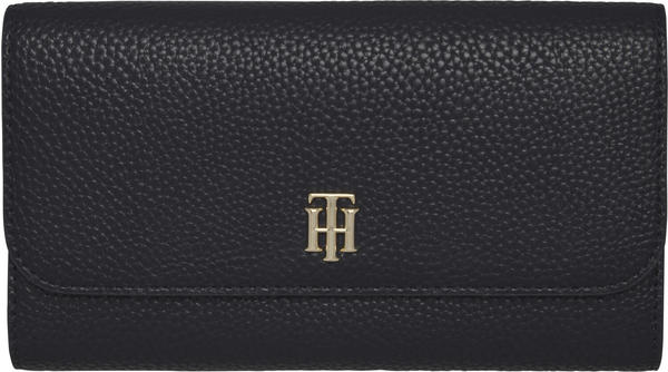 Tommy Hilfiger TH Essence Large Signature Monogram Wallet (AW0AW08906) sky captain