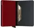 Secrid Slimwallet matte black & red