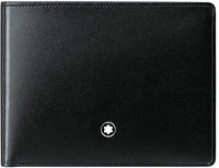 Montblanc MEISTERST&Uuml;CK Kreditkartenetui Brieftasche Portemonnaies 6 CC No. 14548