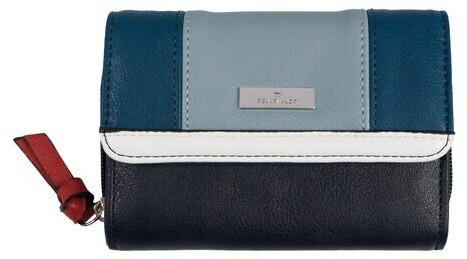 Tom Tailor Juna Wallet, Medium Flap Wallet Mixed Maritim (27063 134) blau (mixed)